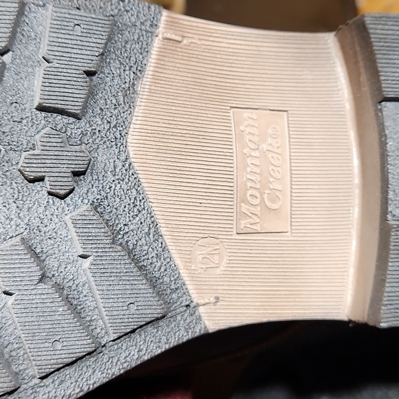 MOUNTAIN CREEK Lace Tie Steven Shoe Brown 12M - Picture 12 of 13